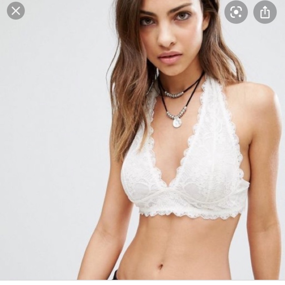 free people lace bralette